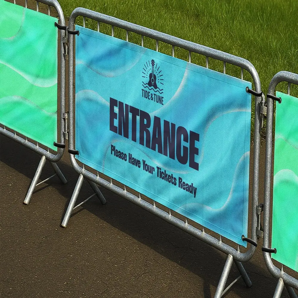 Crowd Barrier Covers